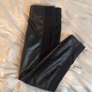 Loft outlet faux leather leggings